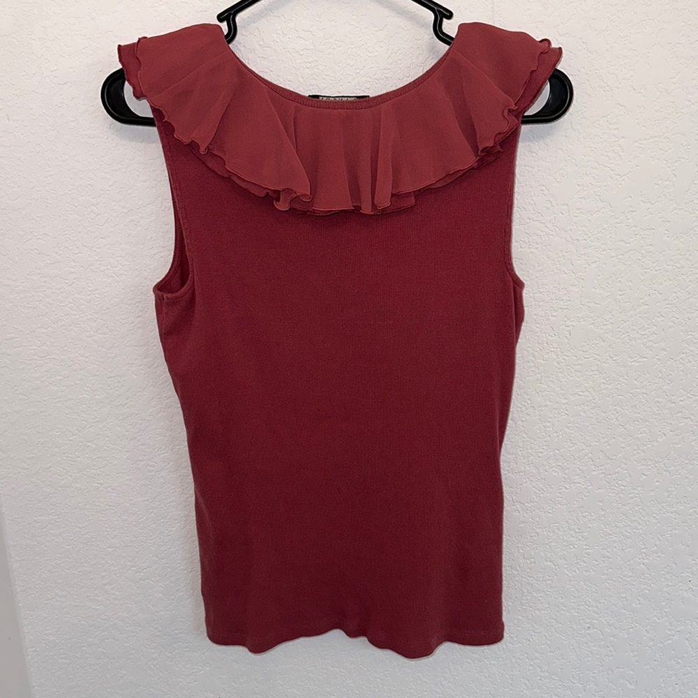 BarbieCore Ralph Lauren Ruffled Tank - Picture 10 of 10